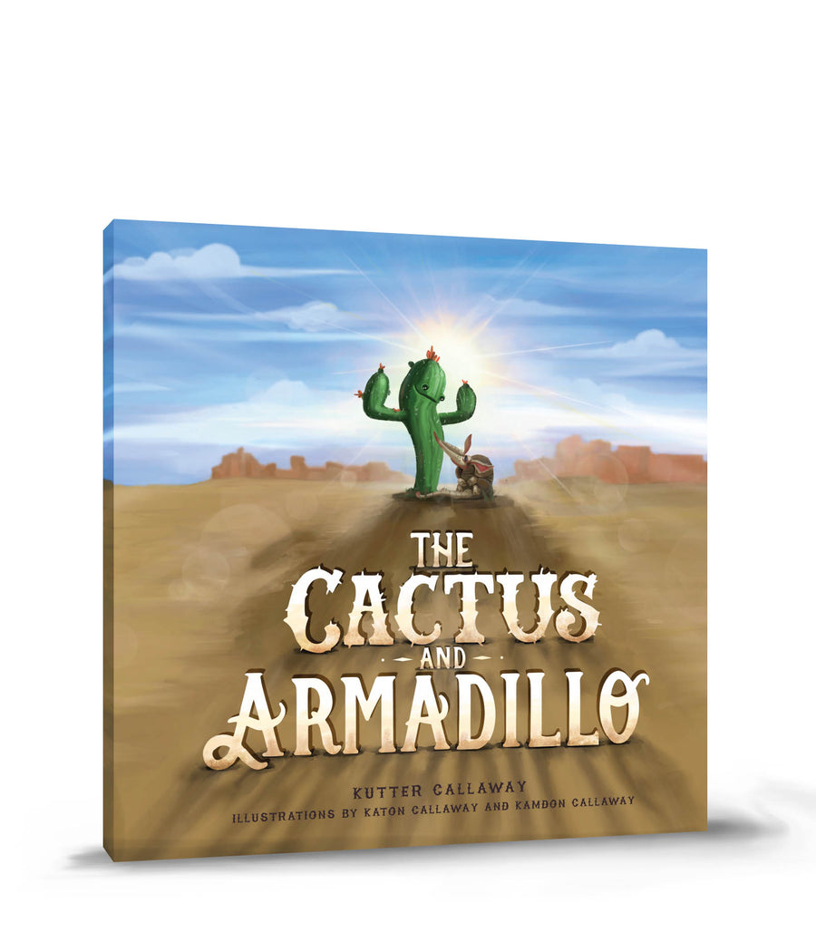 The Cactus and Armadillo - Paperback - Read-A-Long Included
