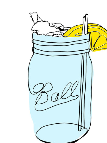It's a Ball to Drink Lemonade